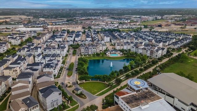 3502 Dorset Cliff Ln, Houston, TX 77055 - aerial view of property's location with a nearby body of water