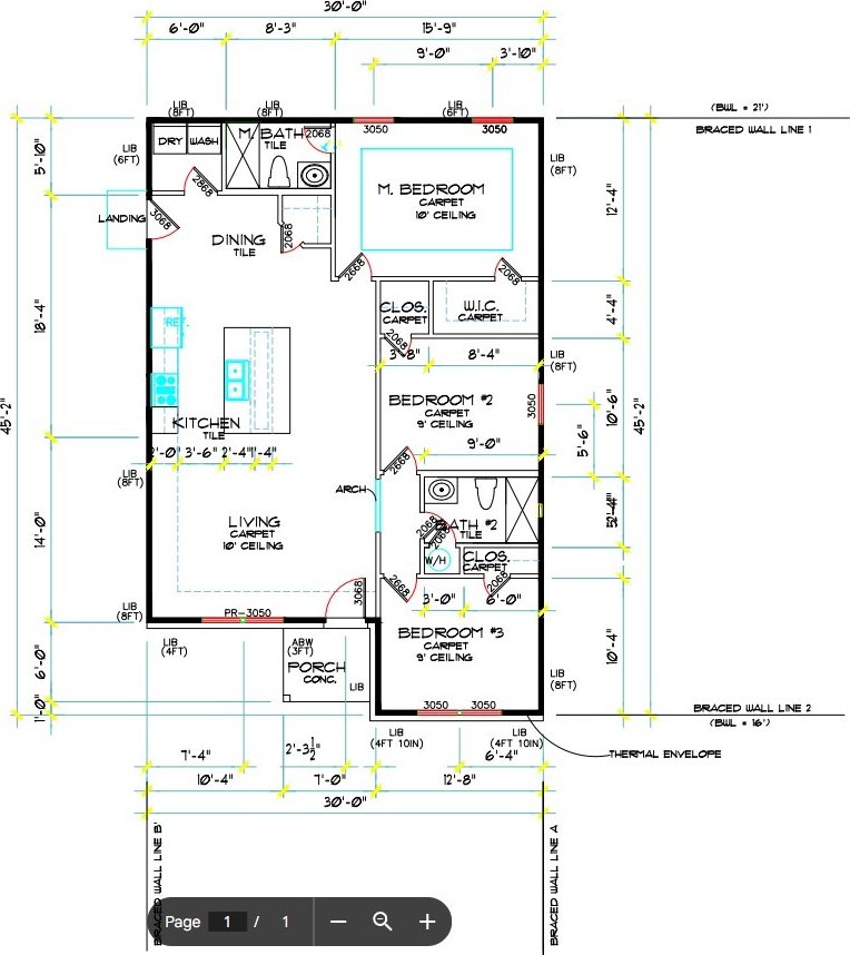 2031 Kennith Ave, San Antonio, TX 78227 - view of home floor plan