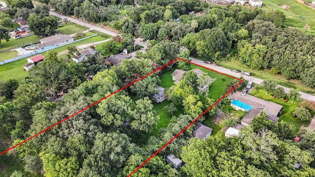 13922 Ambrose St, Houston, TX 77045 - aerial overview of property's location featuring property parcel outlined