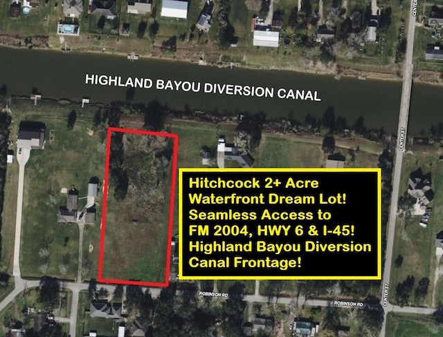 0 Robinson Rd, Hitchcock, TX 77536 - photo 1