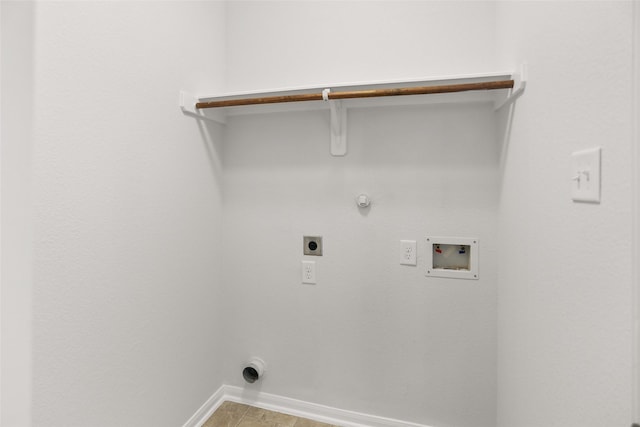23753 Briar Tree Dr, Porter, TX 77365 - washroom with electric dryer hookup, gas dryer hookup, and hookup for a washing machine
