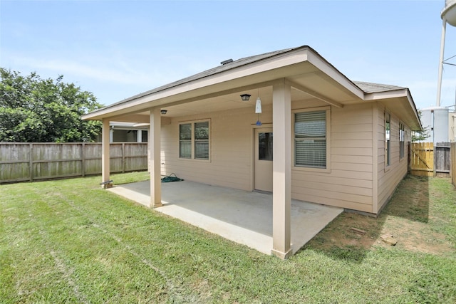 23753 Briar Tree Dr, Porter, TX 77365 - back of house with a patio area and a fenced backyard