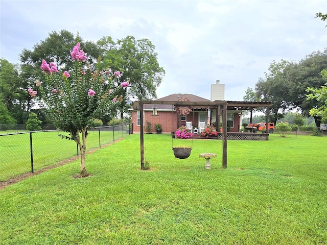 110 Red Bud St, Shepherd, TX 77371 - view of yard featuring a patio
