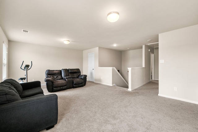 9422 Cimarroncito Ln, Humble, TX 77396 - living area featuring baseboards and carpet