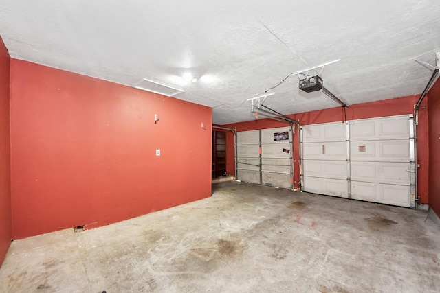 6102 S Briar Bayou Dr, Houston, TX 77072 - garage featuring a garage door opener