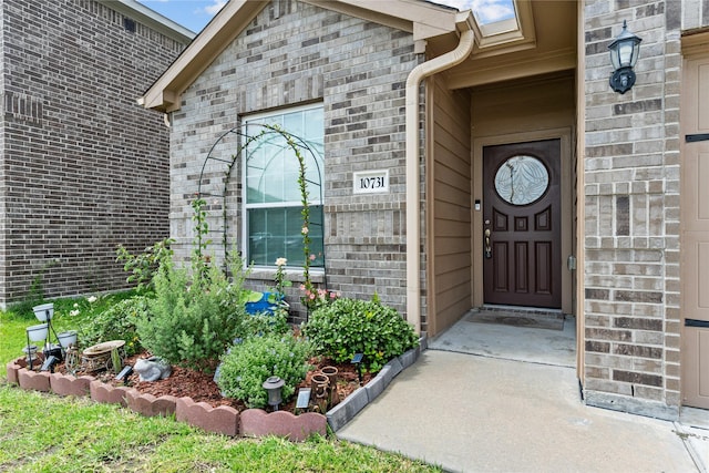 10731 Spring Brook Pass Dr, Humble, TX 77396 - entrance to property with brick siding