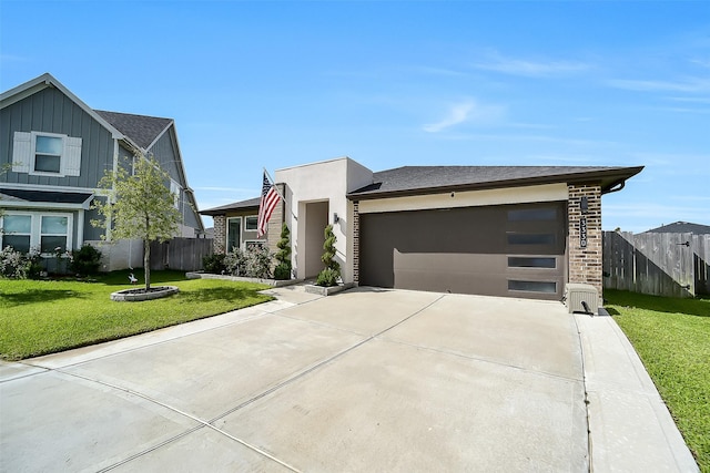 3330 Dagostino Creek Dr, Katy, TX 77494 - modern home featuring board and batten siding, driveway, and an attached garage