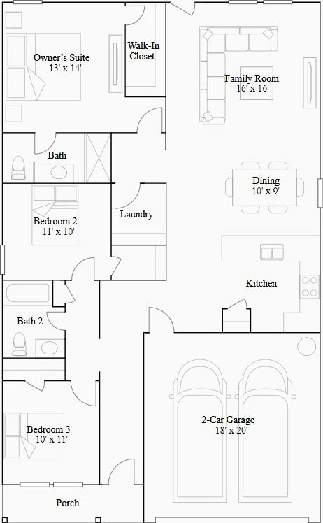 1536 Twilight Green Dr, Katy, TX 77493 - view of home floor plan