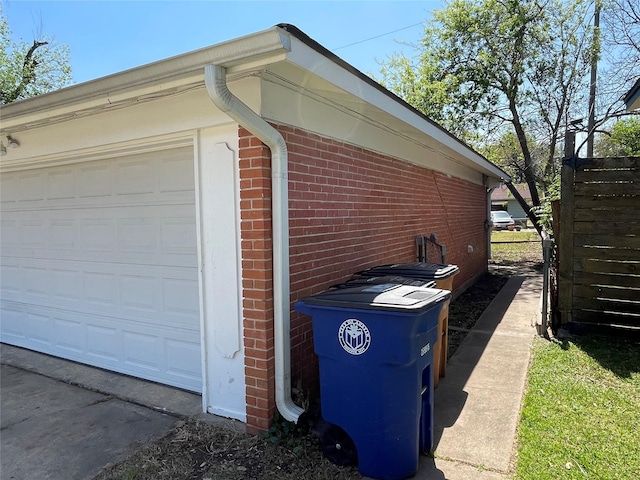 1703 Larkwood Ct, Austin, TX 78723 - view of home's exterior with brick siding and a garage