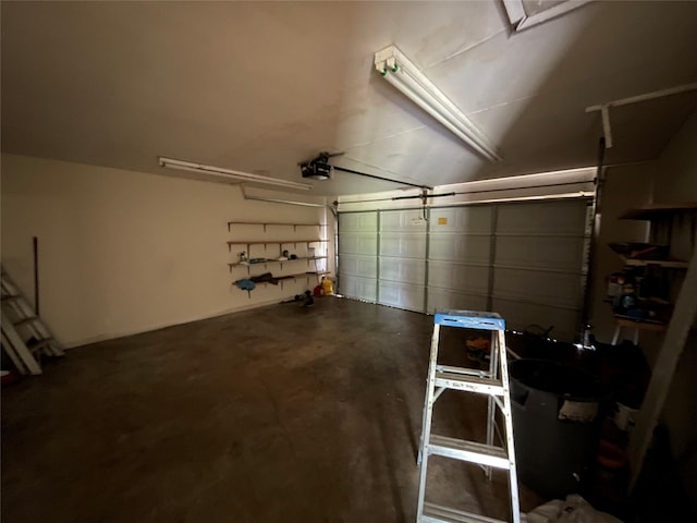 1703 Larkwood Ct, Austin, TX 78723 - garage featuring a garage door opener