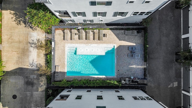3302 Timbergrove Heights St, Houston, TX 77008 - bird's eye view of a pool