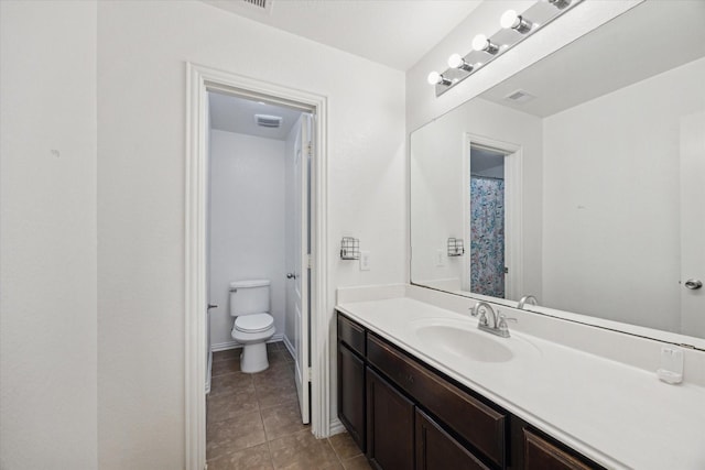 20838 Morgan Knoll Ln, Katy, TX 77449 - bathroom featuring vanity and tile patterned flooring