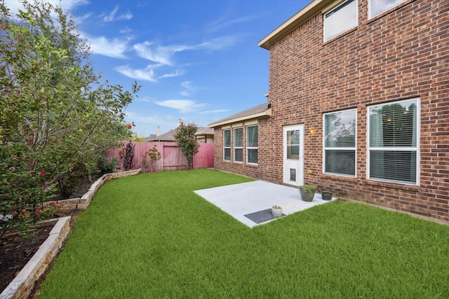 20838 Morgan Knoll Ln, Katy, TX 77449 - fenced backyard featuring a patio