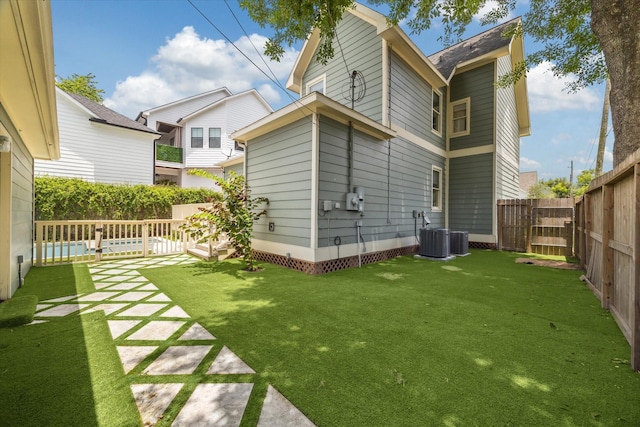 1101 Tabor St, Houston, TX 77009 - back of property with a fenced backyard