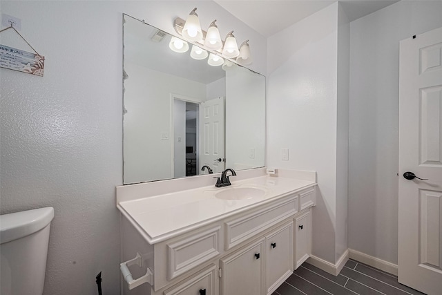 14212 Rocky Briar Ln, Rosharon, TX 77583 - bathroom with vanity and toilet