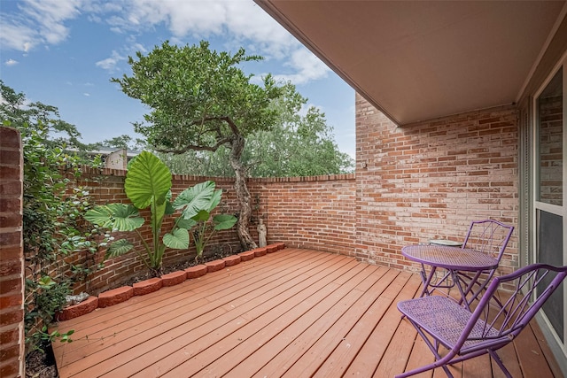 674 S Ripple Creek Dr Unit 674, Houston, TX 77057 - view of wooden terrace