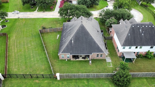5702 Silverthorn Glen Dr, Spring, TX 77379 - view from above of property