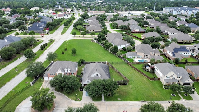 5702 Silverthorn Glen Dr, Spring, TX 77379 - aerial perspective of suburban area