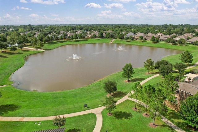 18135 Berry Garden Ln, Spring, TX 77379 - aerial perspective of suburban area with a large body of water
