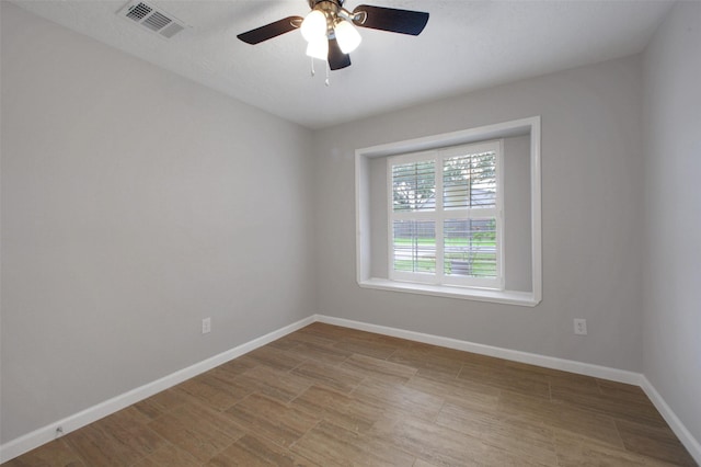 15815 Baytree Dr, Houston, TX 77070 - spare room with baseboards and ceiling fan