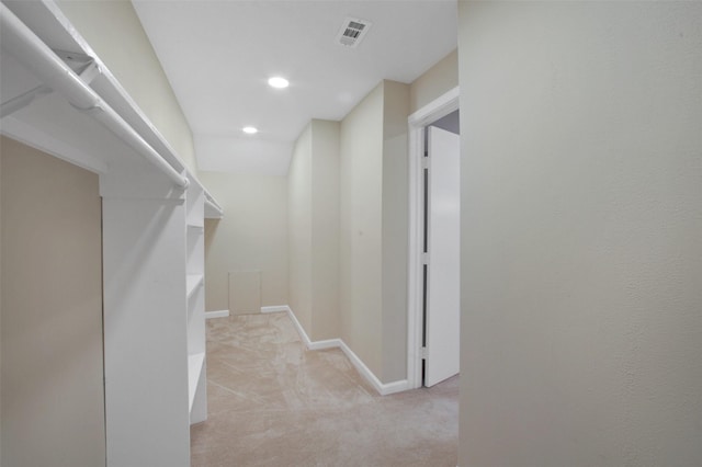 15815 Baytree Dr, Houston, TX 77070 - walk in closet featuring light colored carpet