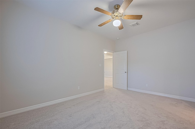 1902 Rosebay Ct, Sugar Land, TX 77479 - empty room featuring ceiling fan and light carpet