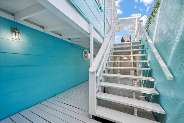1805 19th St, Galveston, TX 77550 - view of stairs