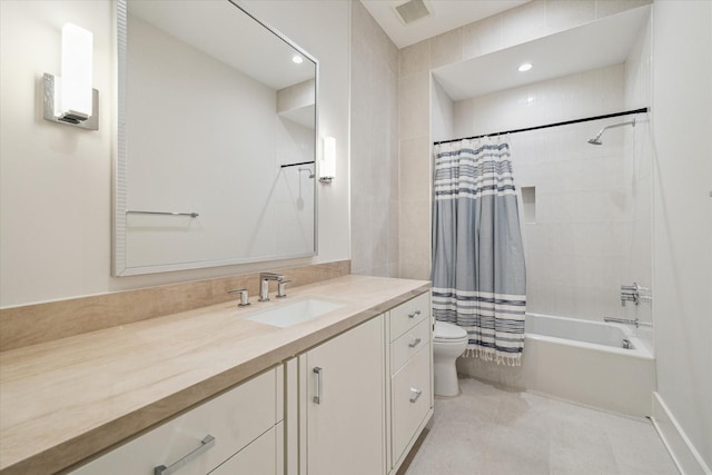 4618 Devon St, Houston, TX 77027 - full bathroom featuring vanity and shower / bath combo with shower curtain