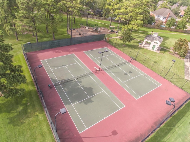 2014 Shadow Forest Dr, Katy, TX 77494 - view of tennis court