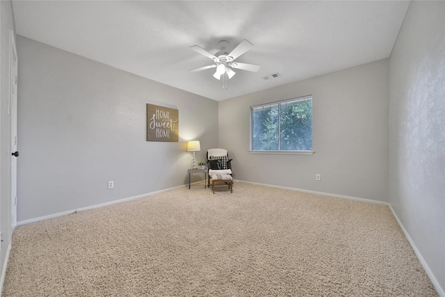 18219 Water Mill Dr, Cypress, TX 77429 - unfurnished room featuring ceiling fan and carpet flooring