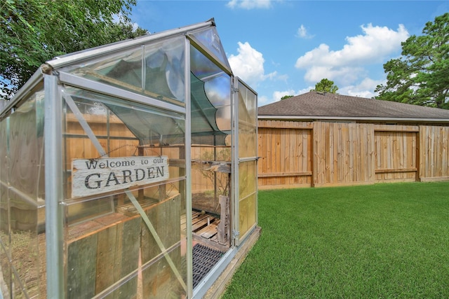 18219 Water Mill Dr, Cypress, TX 77429 - view of greenhouse