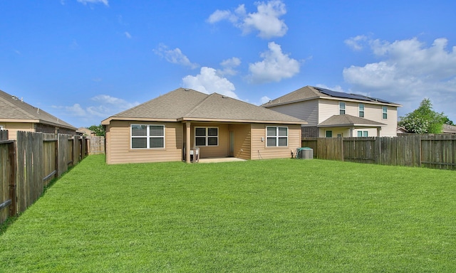 21015 Echo Manor Dr, Hockley, TX 77447 - back of house featuring a fenced backyard and a patio