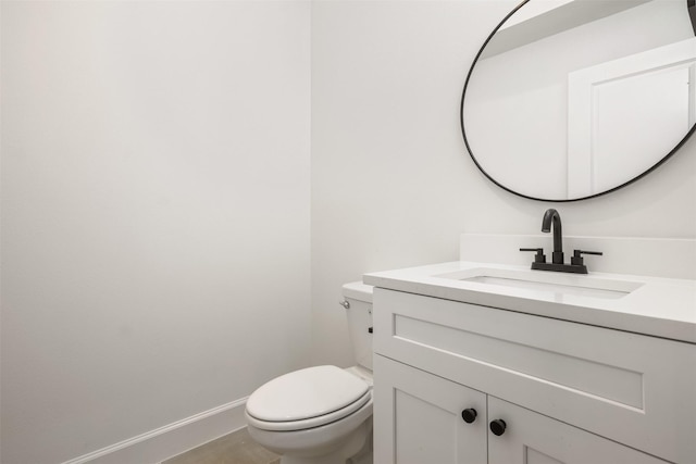 882 Prosper St, Houston, TX 77088 - half bath with vanity and toilet