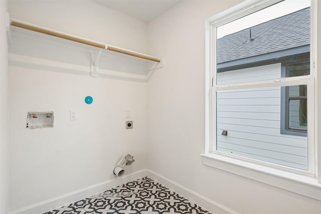 882 Prosper St, Houston, TX 77088 - washroom with electric dryer hookup and hookup for a washing machine