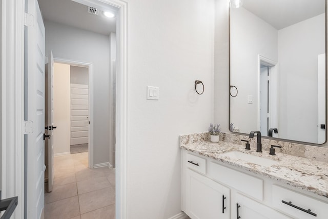 4118 Palmer Meadow Ct, Katy, TX 77494 - bathroom featuring vanity and tile patterned flooring