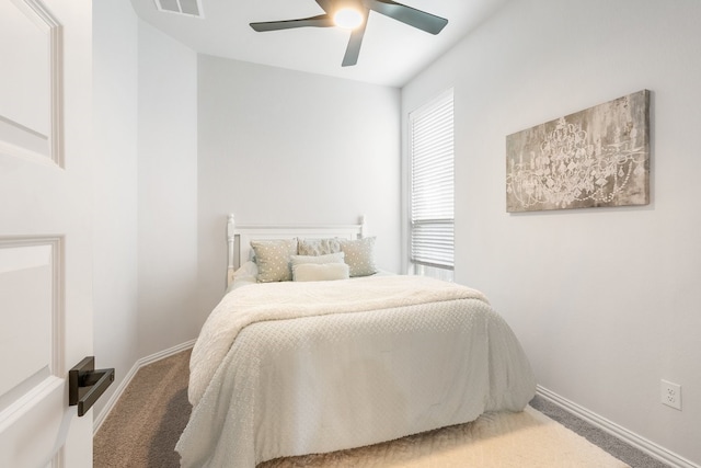 4118 Palmer Meadow Ct, Katy, TX 77494 - bedroom with carpet flooring and a ceiling fan