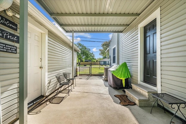 1312 22nd St N, Texas City, TX 77590 - view of patio with entry steps