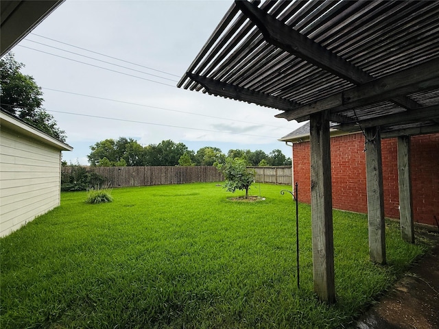 2147 Heather Green Dr, Houston, TX 77062 - view of yard with a pergola