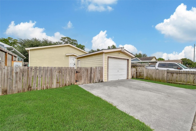 11307 Normeadow Ln, Houston, TX 77076 - garage featuring concrete driveway