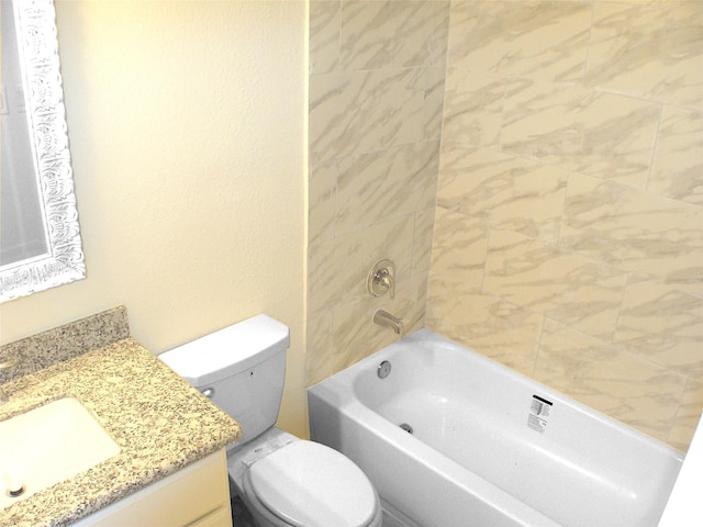 16725 Stonefield, Montgomery, TX 77316 - bathroom with vanity and shower / tub combination