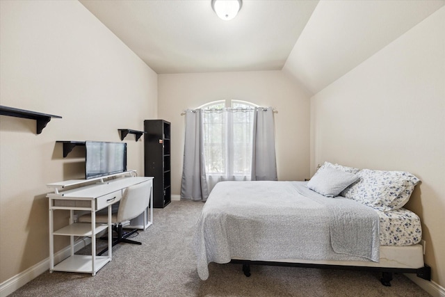 28842 Thornbird Ct, Katy, TX 77494 - bedroom featuring carpet flooring and lofted ceiling