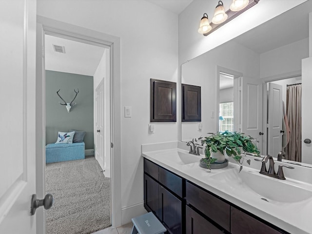 10515 Trinity Springs Dr, Cypress, TX 77433 - full bath with double vanity