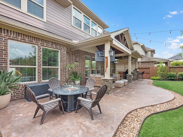 10515 Trinity Springs Dr, Cypress, TX 77433 - view of patio / terrace