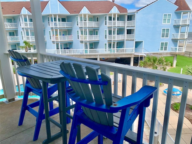 10811 San Luis Pass Rd Unit 1213, Galveston, TX 77554 - view of balcony