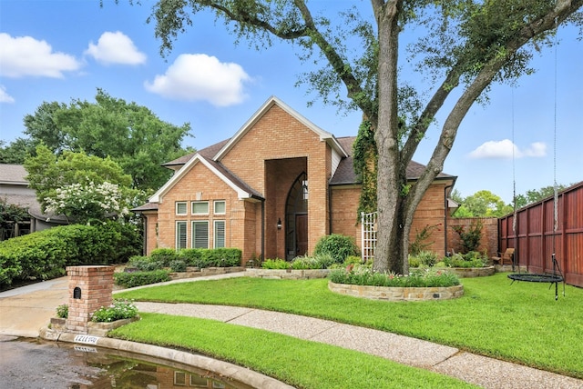 1211 Villmont Ln, Houston, TX 77077 - view of front of house with brick siding and a shingled roof