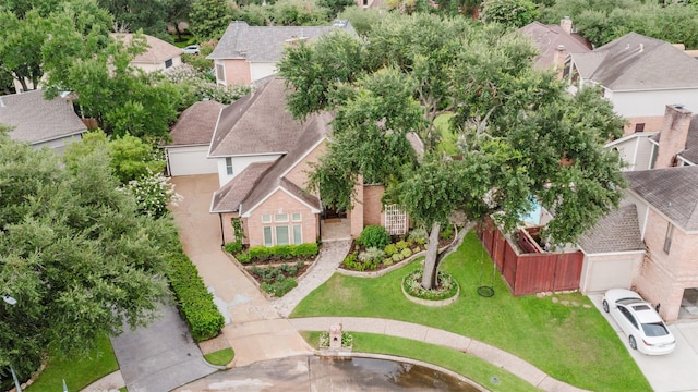 1211 Villmont Ln, Houston, TX 77077 - aerial view of residential area
