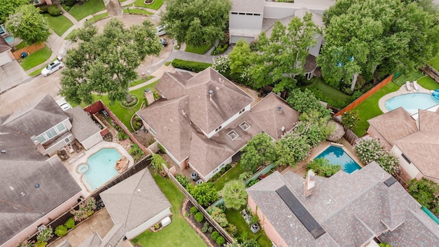 1211 Villmont Ln, Houston, TX 77077 - aerial view of a pool area