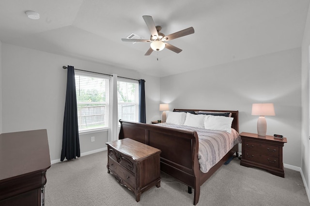 18529 Meadow Point Ln, Montgomery, TX 77316 - bedroom featuring light carpet and ceiling fan