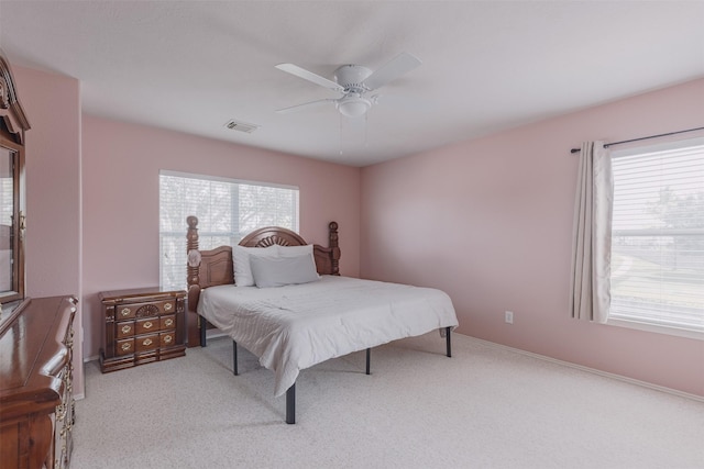 18107 Mayfield Meadow Ln, Richmond, TX 77407 - bedroom featuring carpet and ceiling fan