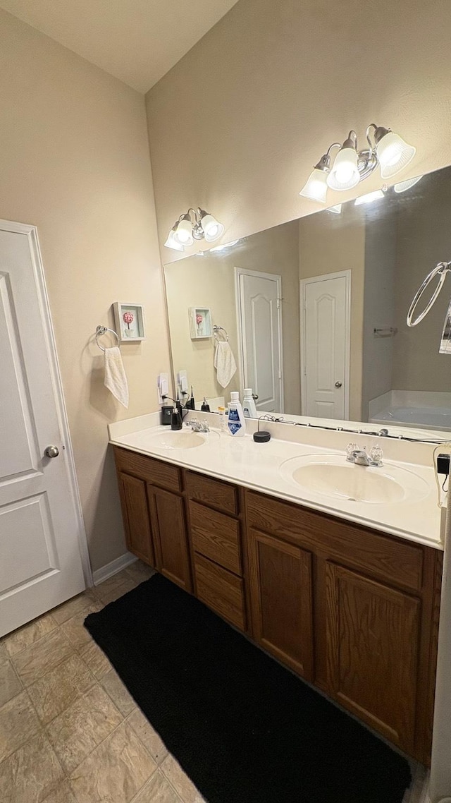 20530 Keegans Ledge Ln, Cypress, TX 77433 - full bathroom featuring double vanity